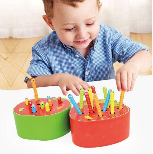 CATCH THE WORM - TODDLER EDUCATIONAL TOY