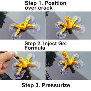 Cracked Glass Repair Kit