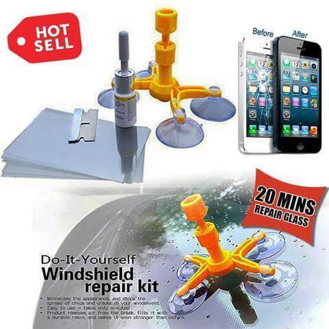 Cracked Glass Repair Kit