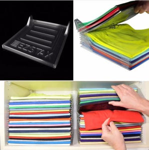 Closet Organizer and Shirt Folder | Regular Size, 20-Pack