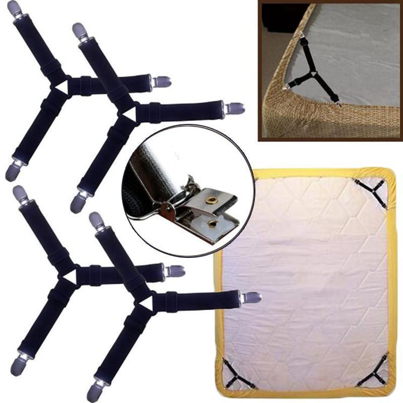 Bed Sheet Fasteners (4 piece)