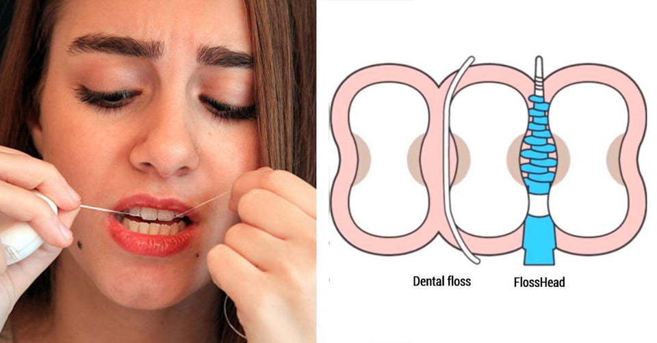 FlossHead - Soft Silicone Interdental Disposable Stick