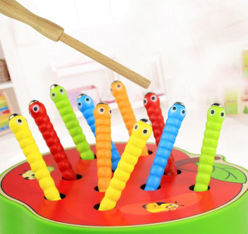 CATCH THE WORM - TODDLER EDUCATIONAL TOY