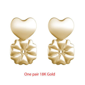 18K Gold Hypoallergenic Support Earring Backs