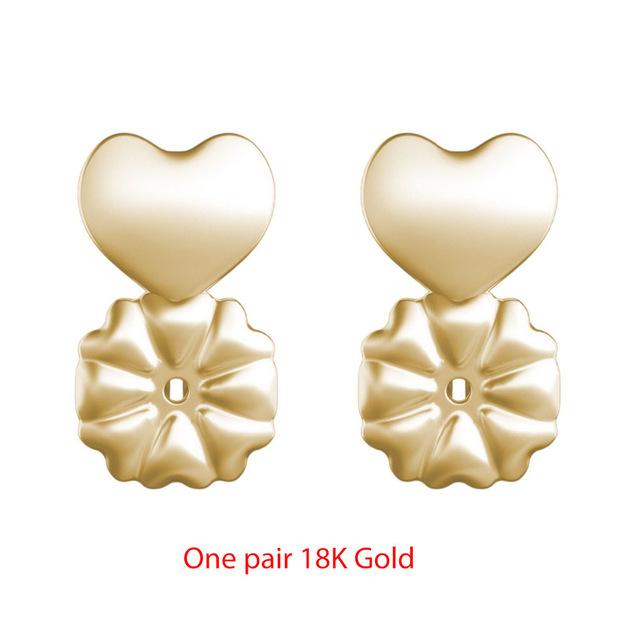 18K Gold Hypoallergenic Support Earring Backs