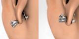 18K Gold Hypoallergenic Support Earring Backs