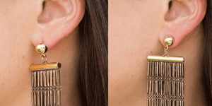 18K Gold Hypoallergenic Support Earring Backs