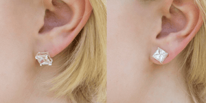 18K Gold Hypoallergenic Support Earring Backs