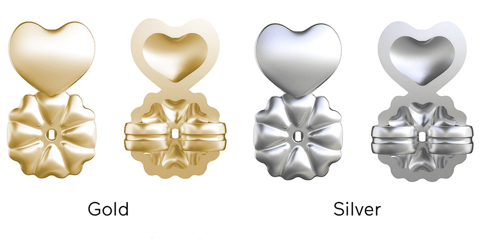 18K Gold Hypoallergenic Support Earring Backs