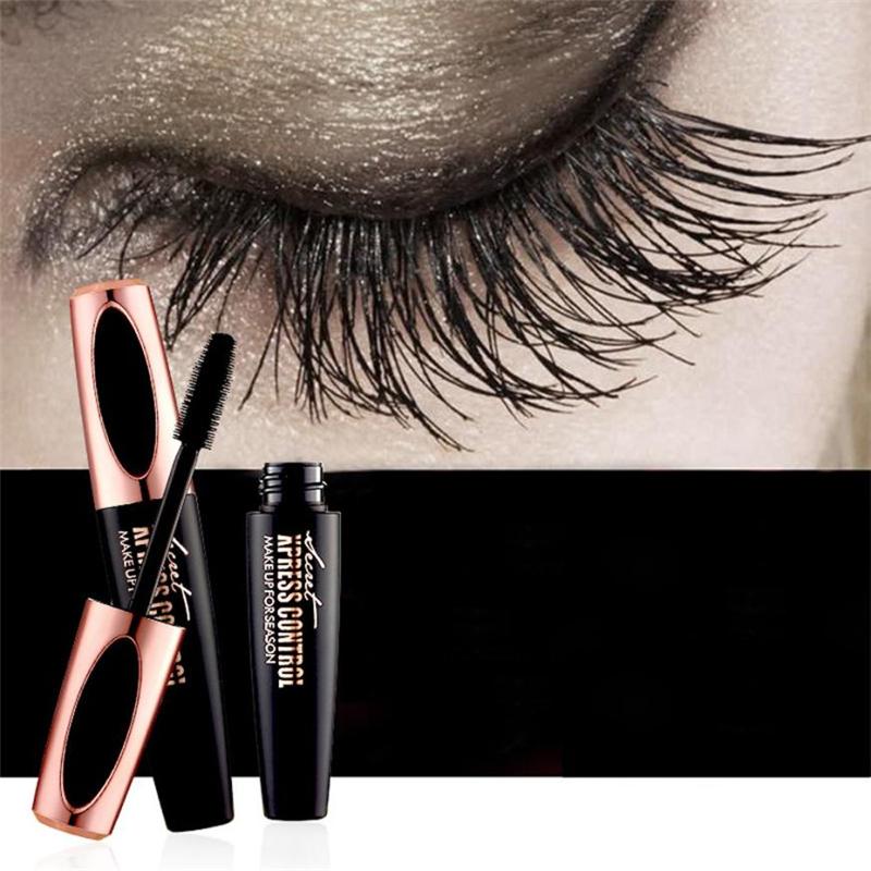 INSANE NEW 4D SILK FIBER INSTANT EYELASH MASCARA 2-IN-1 SET