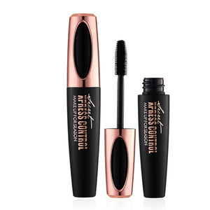 INSANE NEW 4D SILK FIBER INSTANT EYELASH MASCARA 2-IN-1 SET